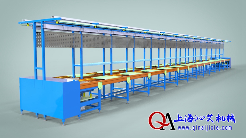 倍速鏈輸送機(jī)三維圖 倍速鏈輸送機(jī)三維圖